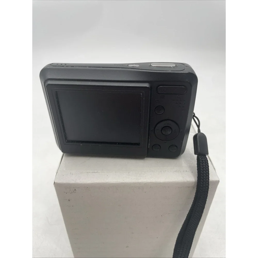 GE RS1200 12.4MP Digital Camera 3X Zoom+Battery+SD Card Black